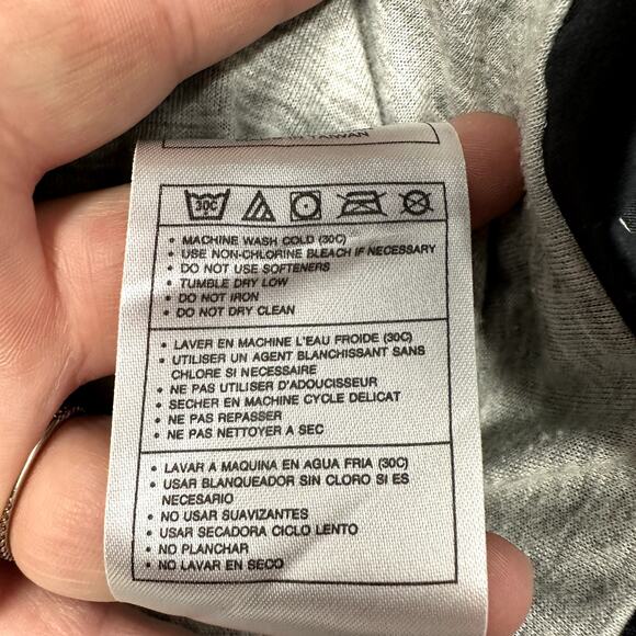 Nike Essential Womens Black Running Jacket VTG Track Windbreaker Size M Sporty - Picture 10 of 10